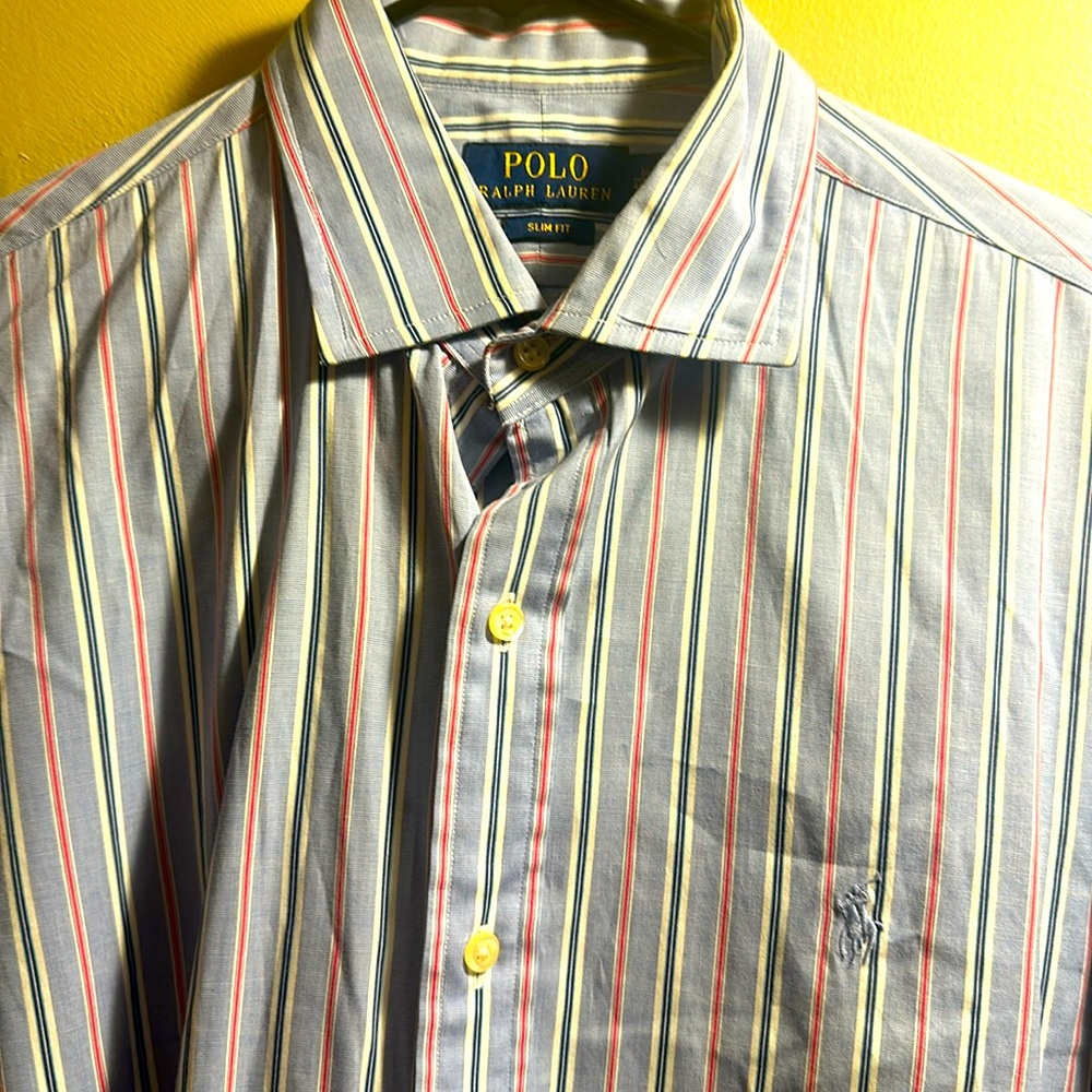 Multicolor Button Down By Rl - image 1